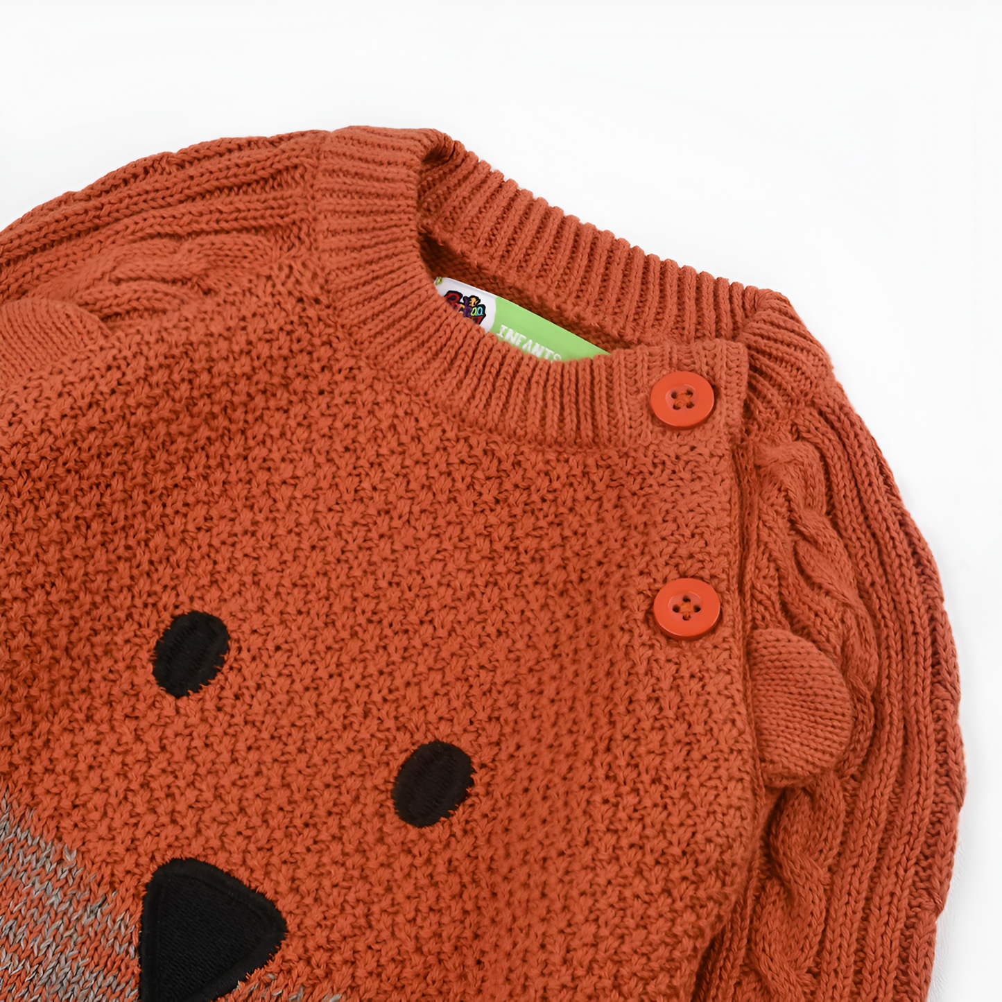 The White Hike Baby Boys Cotton Sweater - The White Hike