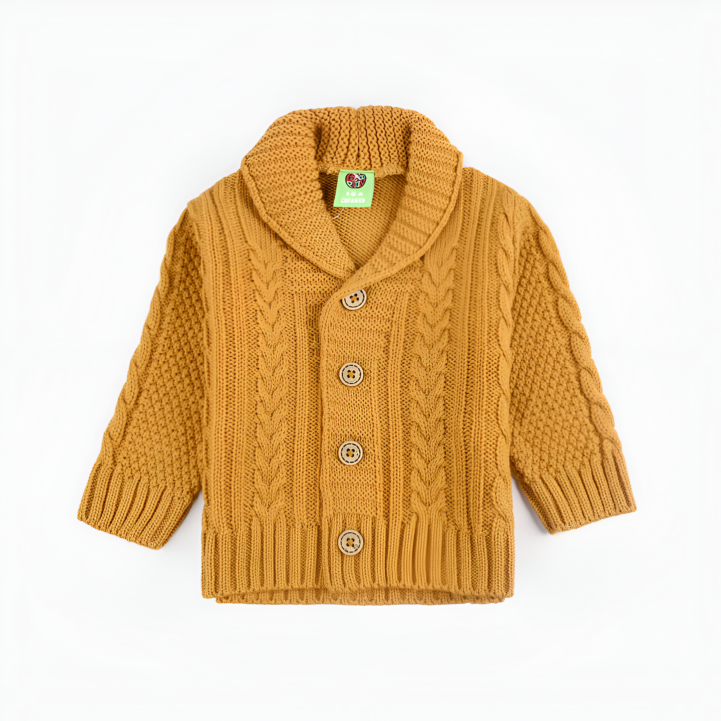 The White Hike Baby Boys Acrylic Cardigan Sweater - The White Hike