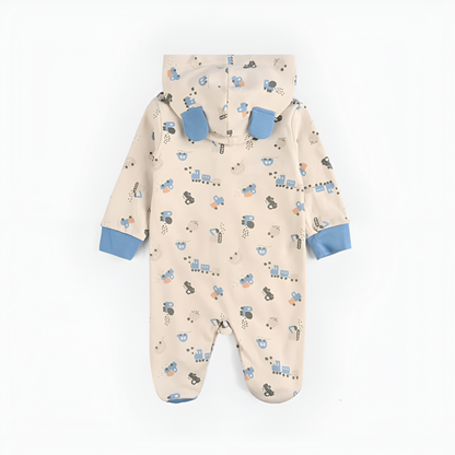 The White Hike Baby Boys Cotton Romper - The White Hike