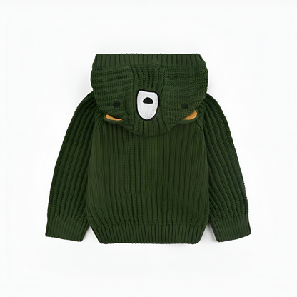 The White Hike Baby Boys 2 Pockets Cotton Sweater - The White Hike