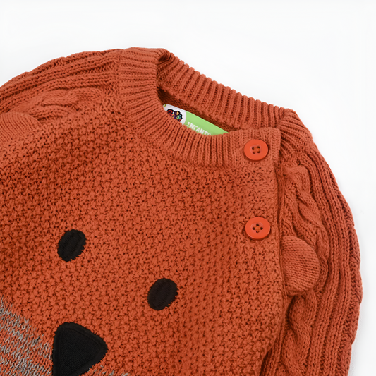 The White Hike Baby Boys Cotton Sweater - The White Hike