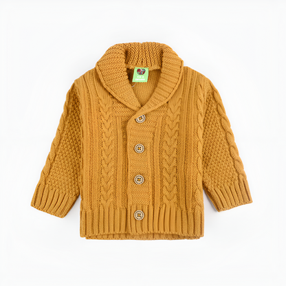 The White Hike Baby Boys Acrylic Cardigan Sweater - The White Hike