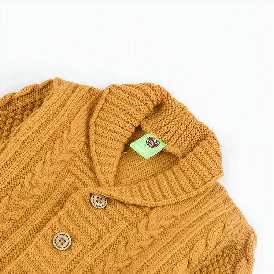 The White Hike Baby Boys Acrylic Cardigan Sweater - The White Hike