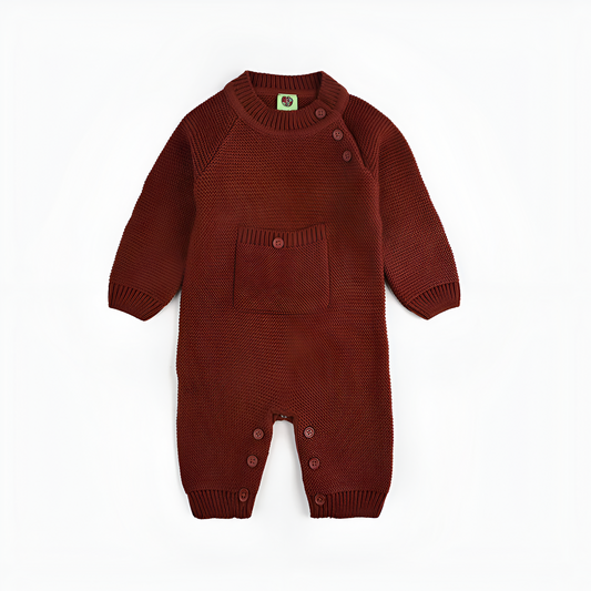 The White Hike Baby Boy Classic Acrylic Romper - The White Hike